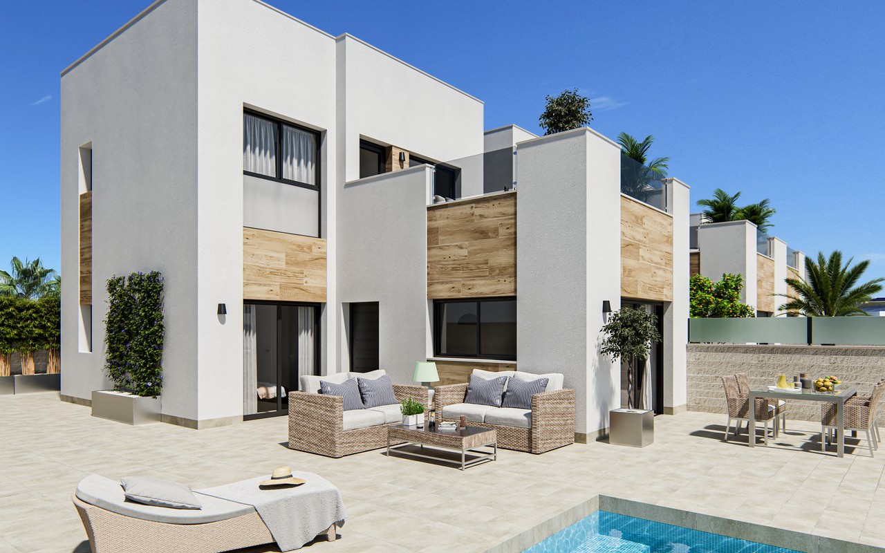 3 Bedroom Detached Villas in La Marina Urbanisation